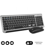 Teclado y Ratón Inalámbrico Subblim Combo Dual Prestige Extendido - PixelPlaza