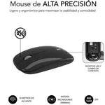 Teclado y Ratón Inalámbrico Subblim Combo Dual Prestige Extendido - PixelPlaza