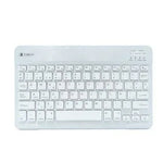 Teclado Compacto Inalámbrico por Bluetooth Subblim Smart/ Plata - PixelPlaza