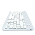 Teclado Compacto Inalámbrico por Bluetooth Subblim Smart/ Plata - PixelPlaza