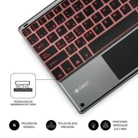 Teclado Compacto Inalámbrico por Bluetooth Subblim Touchpad Smart Blacklit/ Gris - PixelPlaza