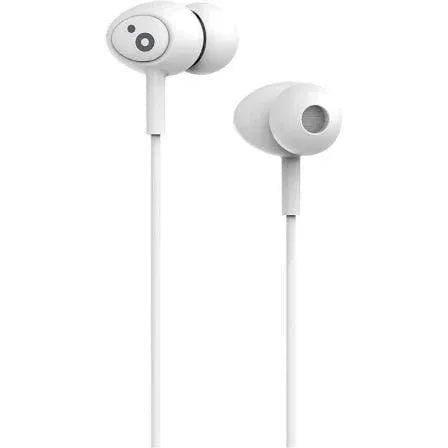 Auriculares Intrauditivos Sunstech Pops/ con Micrófono/ Jack 3.5/ Blancos - PixelPlaza