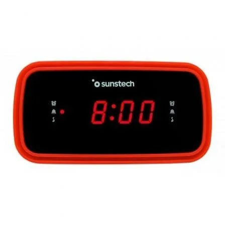 Despertador Sunstech FRD60RD/ Radio FM - PixelPlaza