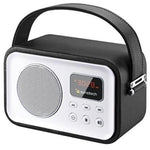 Radio Portátil Sunstech RPBT450/ a Pilas/ Negra - PixelPlaza