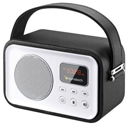 Radio Portátil Sunstech RPBT450/ a Pilas/ Negra - PixelPlaza