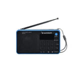 Radio Portátil Sunstech RPDS32BL/ con Batería/ Negra y Azul - PixelPlaza