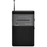 Radio Portátil Sunstech RPS42BLISBK/ Negra - PixelPlaza