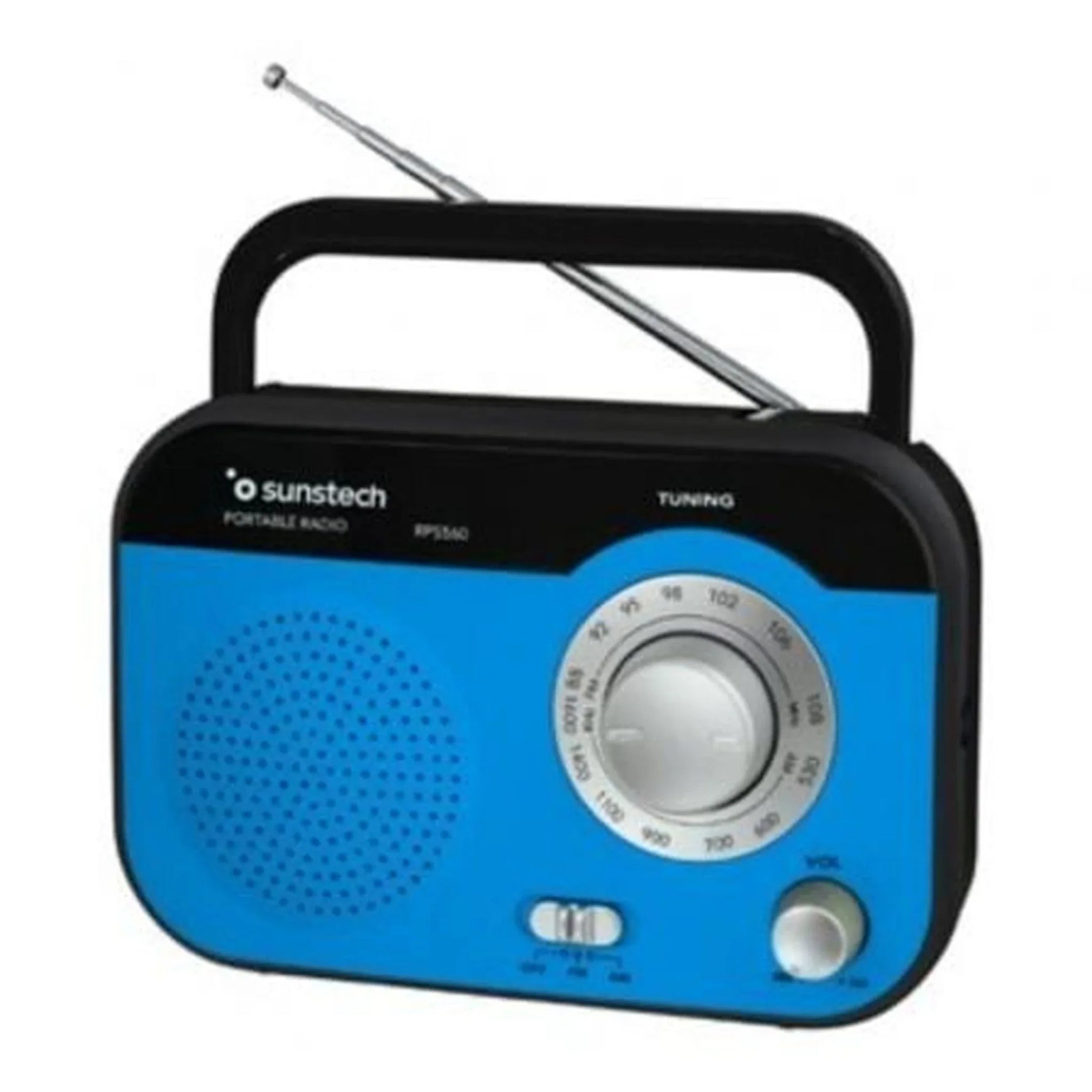 Radio Portátil Sunstech RPS560/ Azul - PixelPlaza