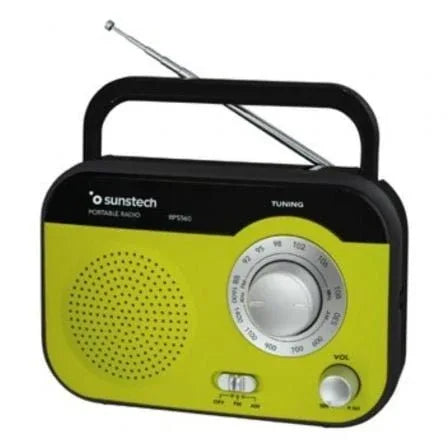 Radio Portátil Sunstech RPS560/ Verde - PixelPlaza