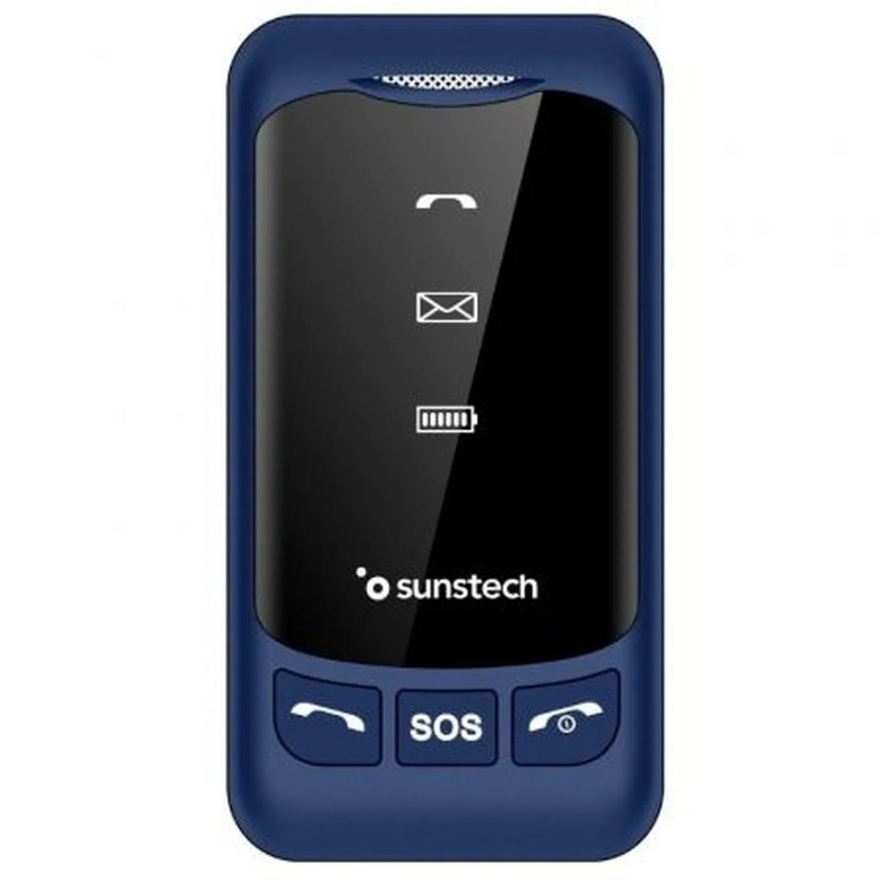Teléfono Móvil Sunstech CELT25BL para Personas Mayores/ Azul - PixelPlaza