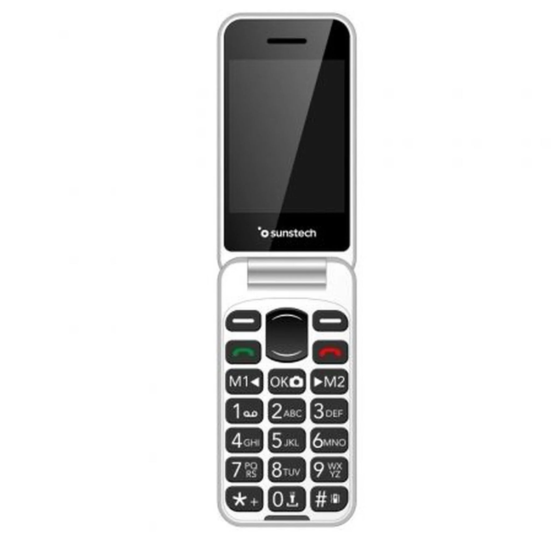 Teléfono Móvil Sunstech CELT25BL para Personas Mayores/ Azul - PixelPlaza