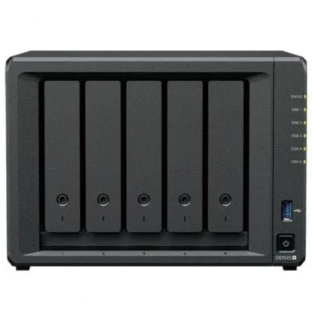Servidor nas Synology disk station ds1525+ 8GB 5 bahias gigabit ethernet