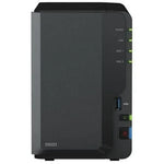 NAS Synology Diskstation DS223/ 2 Bahías 3.5"- 2.5"/ 2GB DDR4/ Formato Torre - PixelPlaza