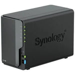 NAS Synology Diskstation DS225+/ 2 Bahías 3.5"- 2.5"/ 2GB DDR4/ Formato Torre - PixelPlaza
