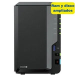 NAS Synology Diskstation DS225+/ 2 Bahías 3.5"- 2.5"/ 6GB DDR4/ 8TB/ Formato Torre - PixelPlaza