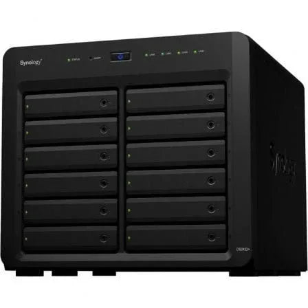 NAS Synology Diskstation DS2422+/ 12 Bahías 3.5"- 2.5"/ 4GB DDR4/ Formato Torre - PixelPlaza