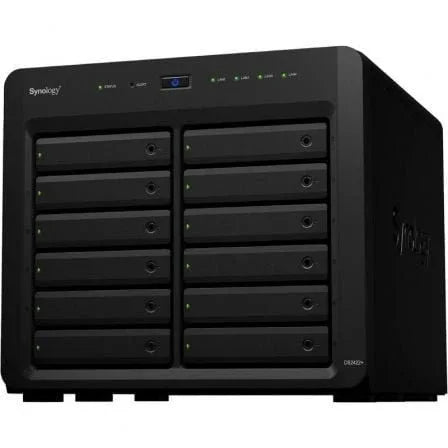 NAS Synology Diskstation DS2422+/ 12 Bahías 3.5"- 2.5"/ 4GB DDR4/ Formato Torre - PixelPlaza