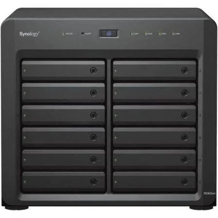 NAS Synology Diskstation DS3622XS+/ 12 Bahías 3.5"- 2.5"/ 16GB DDR4/ Formato Torre - PixelPlaza