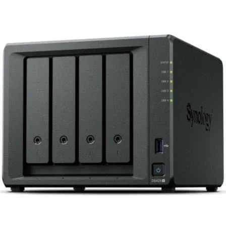 NAS Synology Diskstation DS425+/ 4 Bahías 3.5"- 2.5"/ 2GB DDR4/ 8TB/ Formato Torre - PixelPlaza