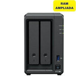 NAS Synology Diskstation DS725+/ 2 Bahías 3.5"- 2.5"/ 16GB DDR4/ Formato Torre - PixelPlaza