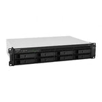 NAS Synology Diskstation RS1221RP+/ 8 Bahías 3.5"- 2.5"/ 4GB DDR4/ Formato Rack - PixelPlaza