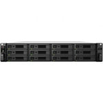 NAS Synology RackStation RS3621XS+/ 12 Bahía 3.5"- 2.5"/ 8GB DDR4/ Formato Rack - PixelPlaza