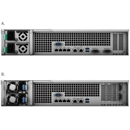 NAS Synology RackStation RS3621XS+/ 12 Bahía 3.5"- 2.5"/ 8GB DDR4/ Formato Rack - PixelPlaza