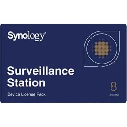 Licencia Física Synology Surveillance Device License Pack/ 8 Dispositivos - PixelPlaza