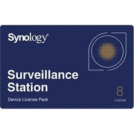 Licencia Física Synology Surveillance Device License Pack/ 8 Dispositivos - PixelPlaza