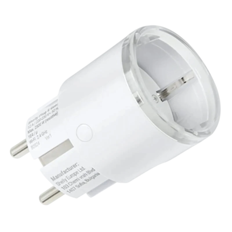 Shelly Plug S MTR Gen3 Blanco medición de consumo WiFi Enchufe inteligente