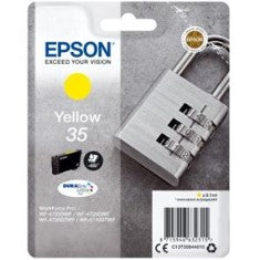 Cartucho tinta Epson c13t35844010 amarillo durabrite ultra ink 35 · 650 paginas - candado