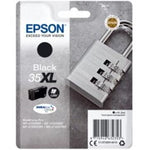Cartucho tinta Epson c13t35914010 negro 35xl · 2600 paginas - candado