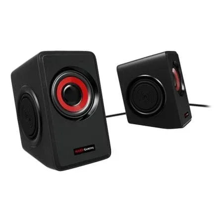 Altavoces Mars Gaming MS1/ 10W/ 2.0/ Rojos - PixelPlaza