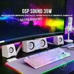 Altavoces Mars Gaming MS22W/ 35W/ 2.2/ Blancos - PixelPlaza