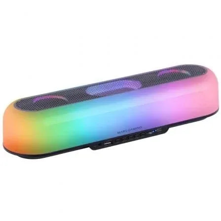 Barra de Sonido con Bluetooth Mars Gaming MSB-ORB/ 20W/ 2.0/ Negra - PixelPlaza