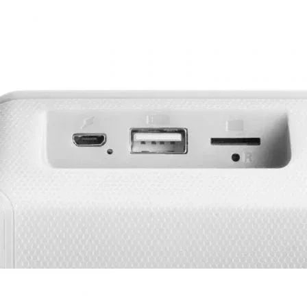 Altavoz con Bluetooth Mars Gaming MSBAXW/ 10W/ 1.0/ Blanco - PixelPlaza