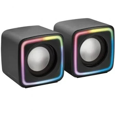 Altavoces Mars Gaming MSCUBE/ 8W/ 2.0/ Negros - PixelPlaza