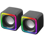 Altavoces Mars Gaming MSCUBE/ 8W/ 2.0/ Negros - PixelPlaza