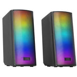 Altavoces con Bluetooth Mars Gaming MSRGB2/ 15W/ 2.0/ Negros - PixelPlaza