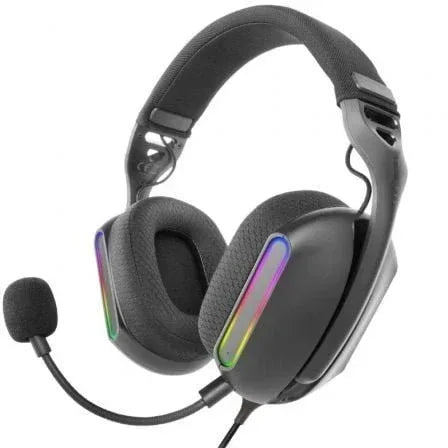 Auriculares Gaming con Micrófono Mars Gaming MH-PRO/ Jack 3.5/ USB/ Negros - PixelPlaza