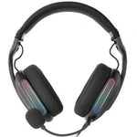 Auriculares Gaming con Micrófono Mars Gaming MH-PRO/ Jack 3.5/ USB/ Negros - PixelPlaza
