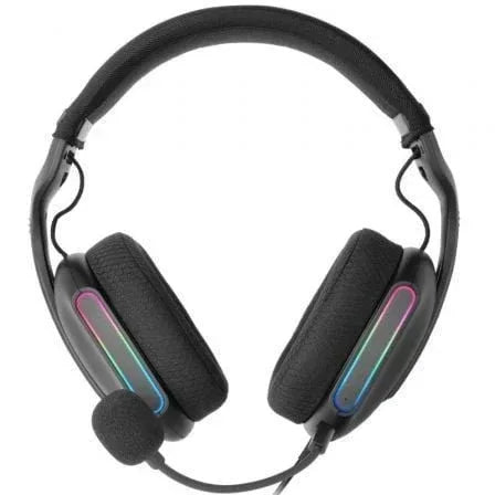 Auriculares Gaming con Micrófono Mars Gaming MH-PRO/ Jack 3.5/ USB/ Negros - PixelPlaza