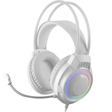 Auriculares Gaming con Micrófono Mars Gaming MH124W/ Jack 3.5/ Blancos - PixelPlaza