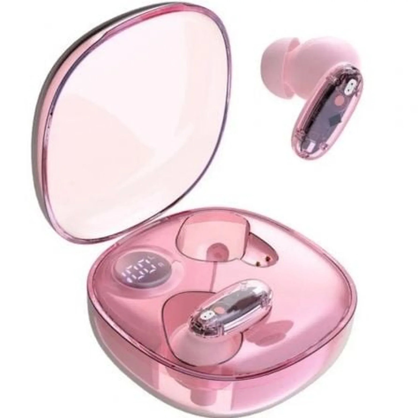 Auriculares Bluetooth Mars Gaming MHIB2 con estuche de carga/ Autonomía 7h/ Rosa - PixelPlaza