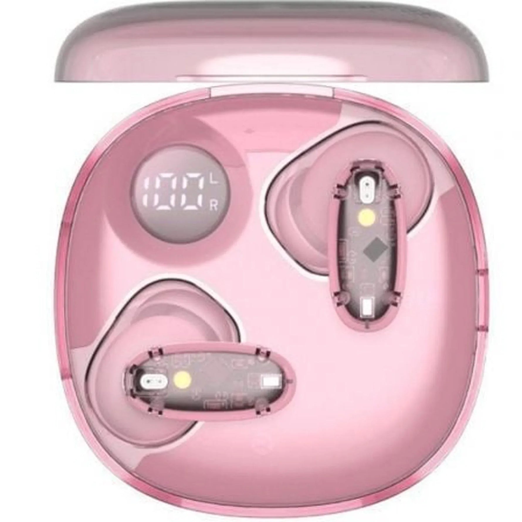 Auriculares Bluetooth Mars Gaming MHIB2 con estuche de carga/ Autonomía 7h/ Rosa - PixelPlaza