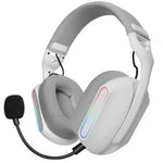 Auriculares Gaming Inalámbricos con Micrófono Mars Gaming MHWPRO/ Jack 3.5/ Bluetooth/ Blancos - PixelPlaza