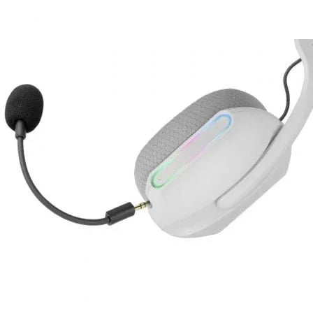 Auriculares Gaming Inalámbricos con Micrófono Mars Gaming MHWPRO/ Jack 3.5/ Bluetooth/ Blancos - PixelPlaza