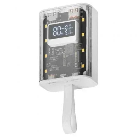 Powerbank 10000mAh Mars Gaming MPK-10K/ 22.5W/ Blanca - PixelPlaza