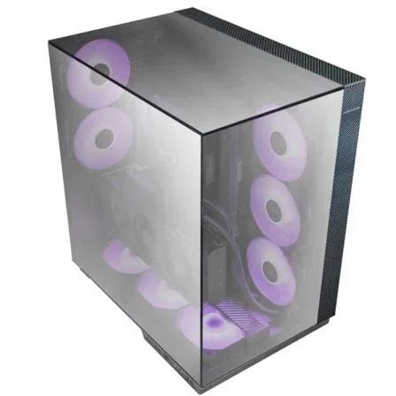 Caja Gaming Torre Mars Gaming MC-3GFPRO/ Cristal Cromado - PixelPlaza