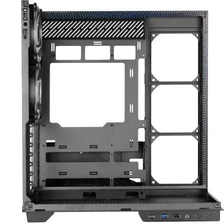 Caja Gaming Torre Mars Gaming MC-3GFPRO/ Cristal Cromado - PixelPlaza